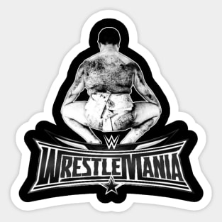 japanese sumo : wrestlemania Sticker